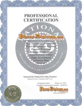 HR certification sample
