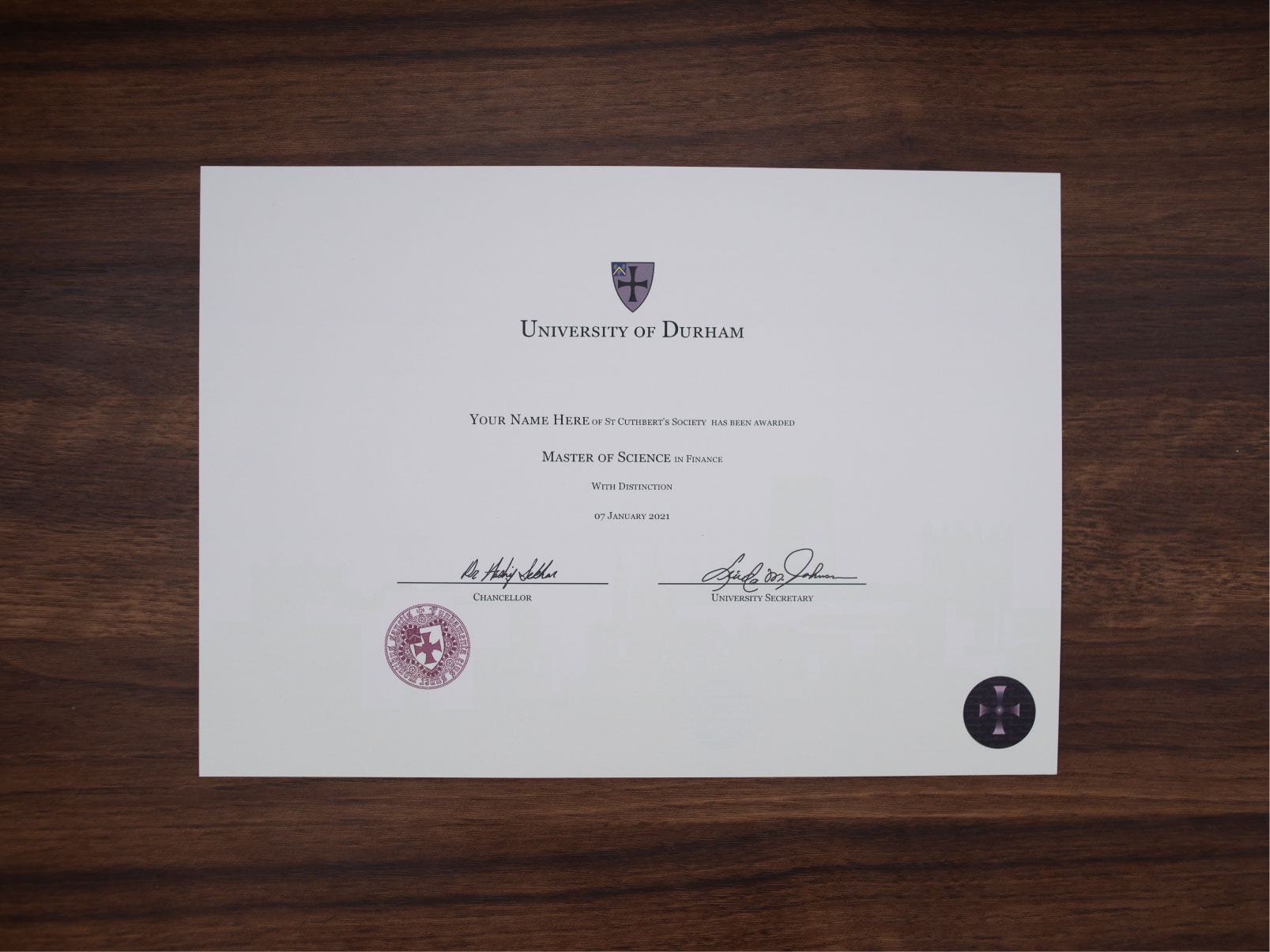 Durham University sample