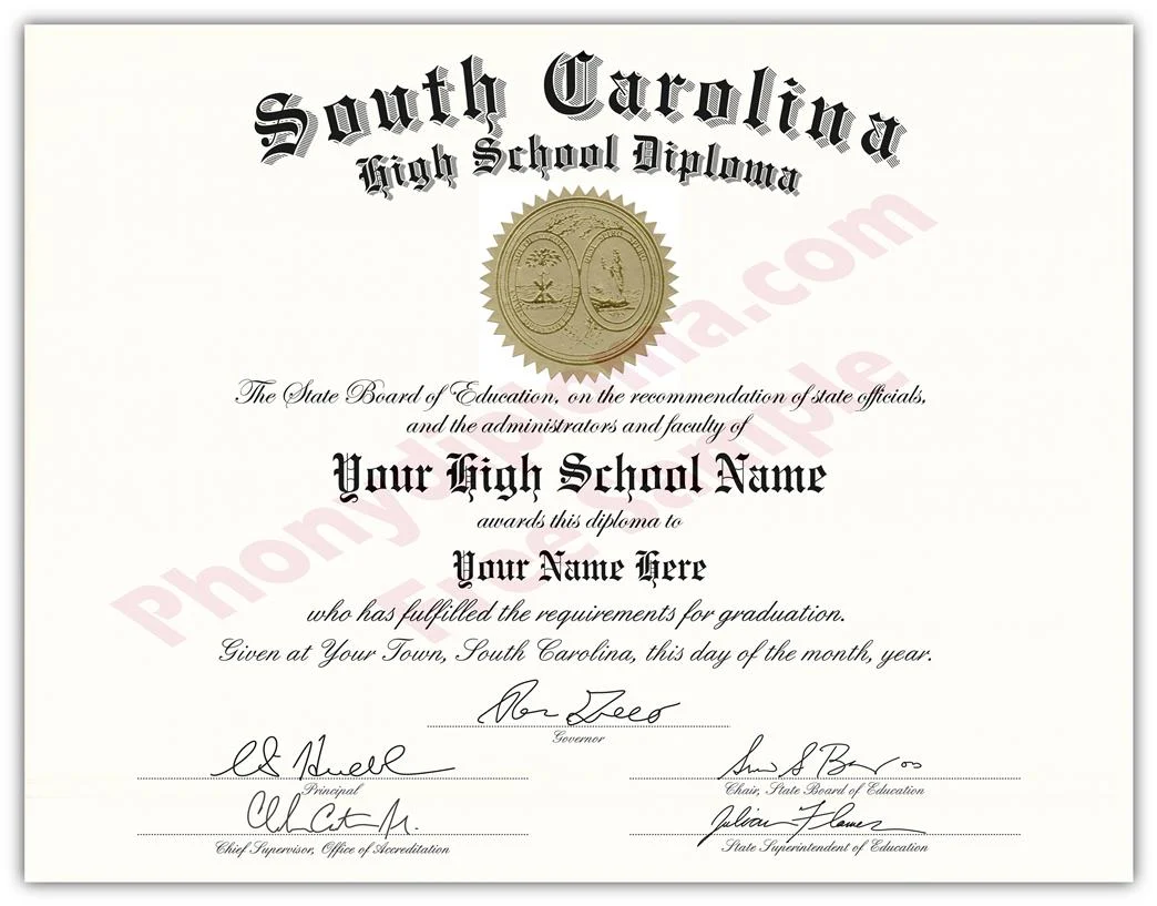 South Carolina sample