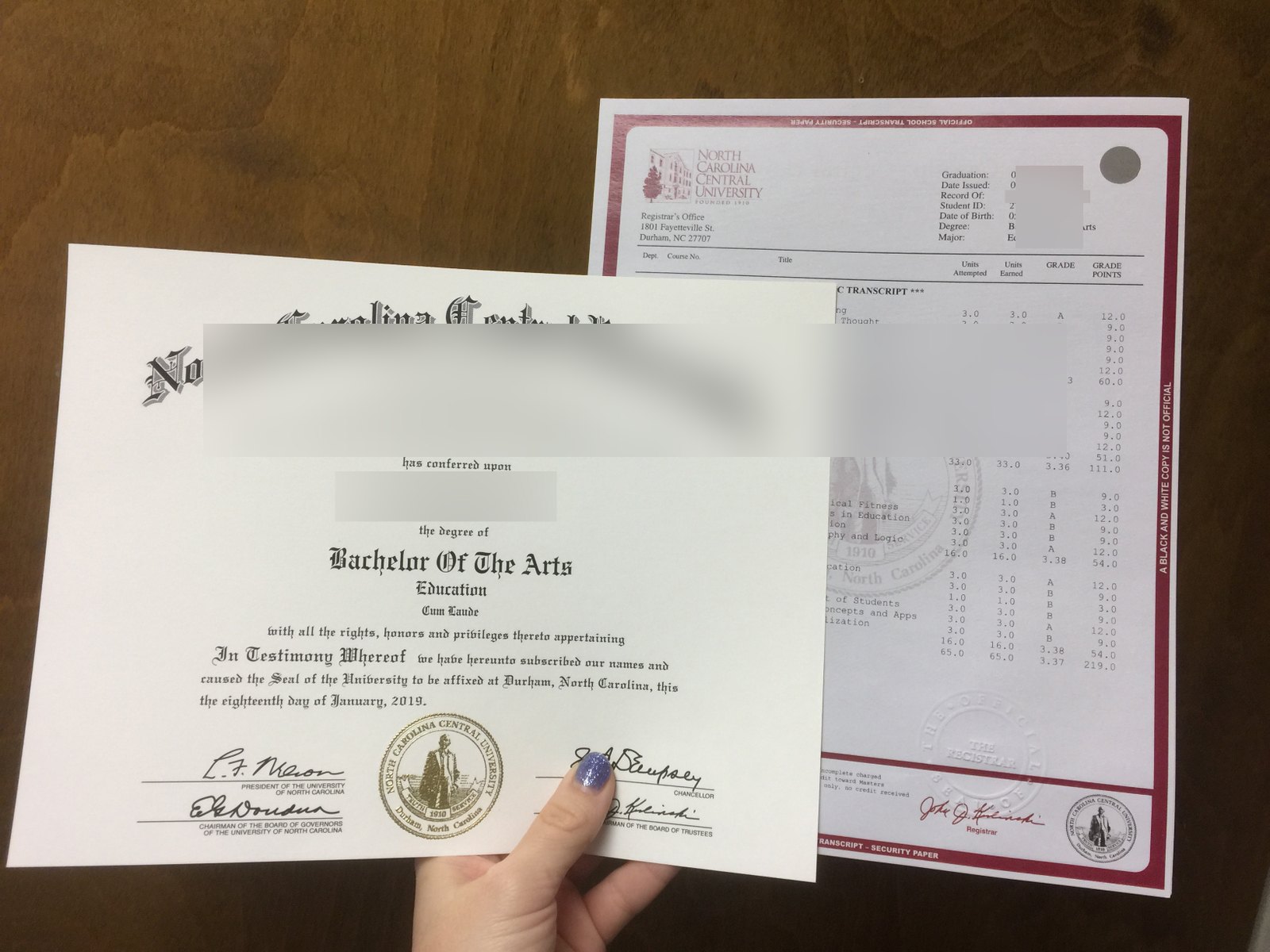 University document set