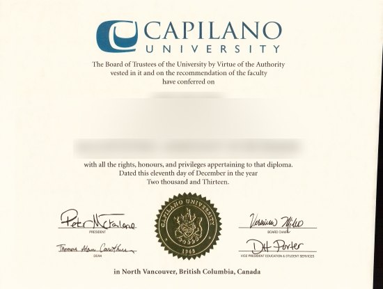Capliano University · Canada
