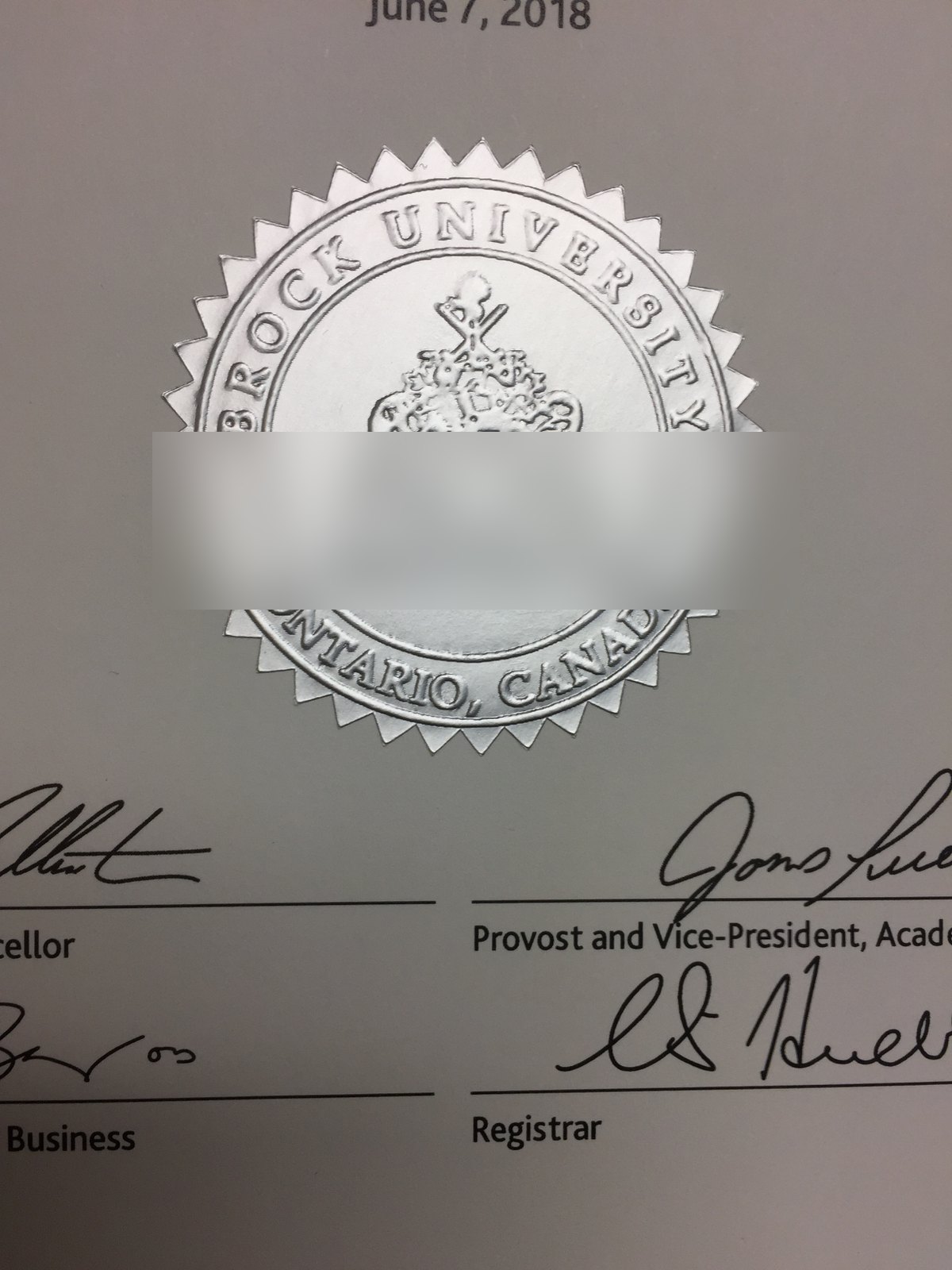 Brock University Seal · Canada