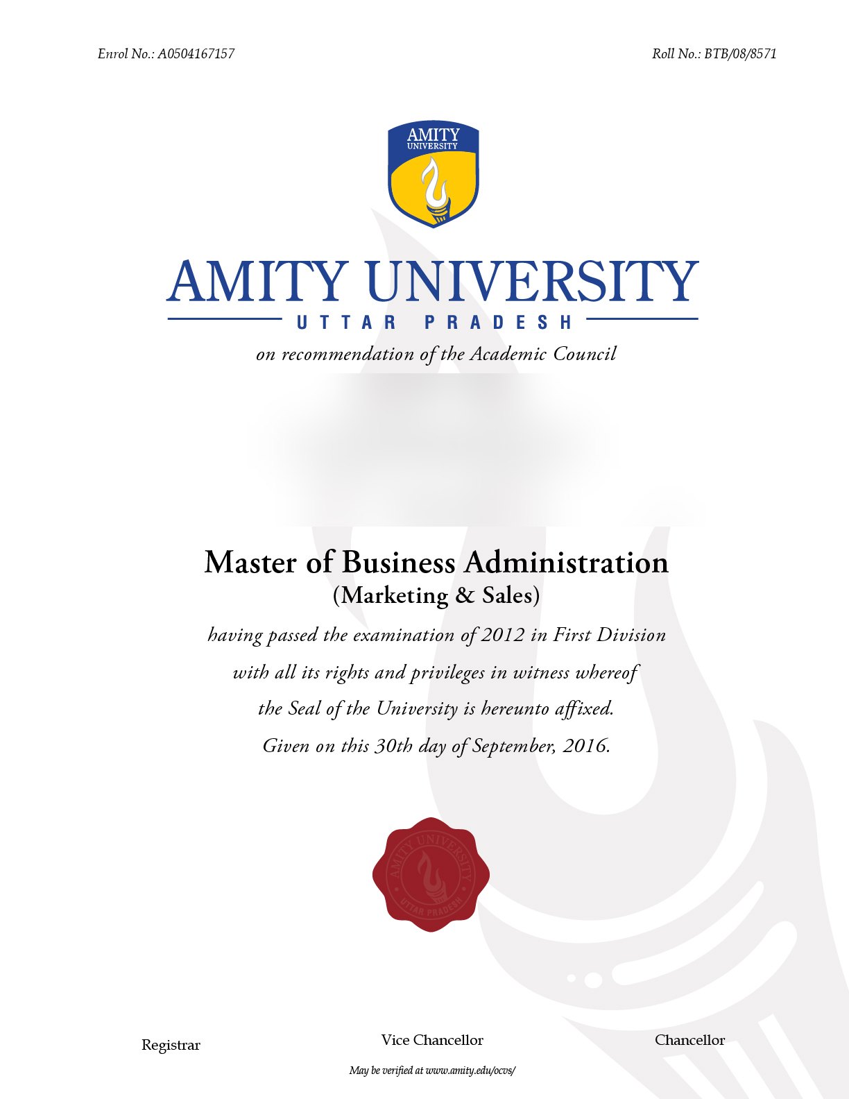 india Amity University · India