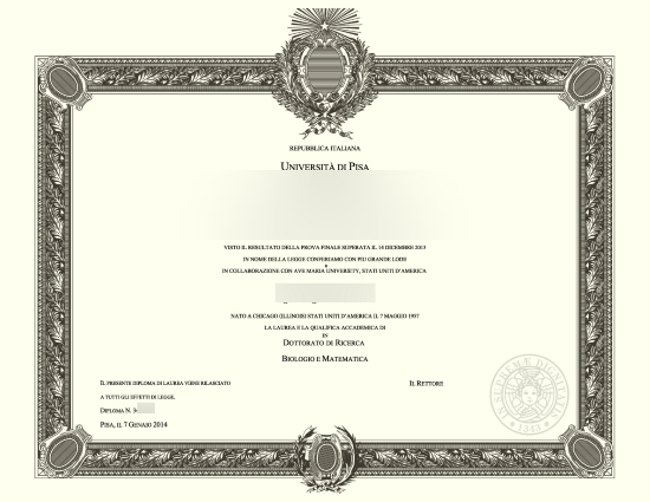 REPUBBLICA ITALIA Universitaü Di Pisa · Italy