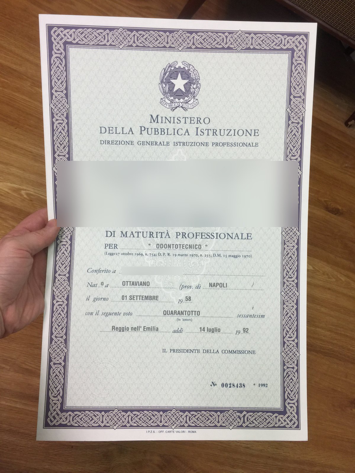Ministero Della Pibblica Istruzione · Italy