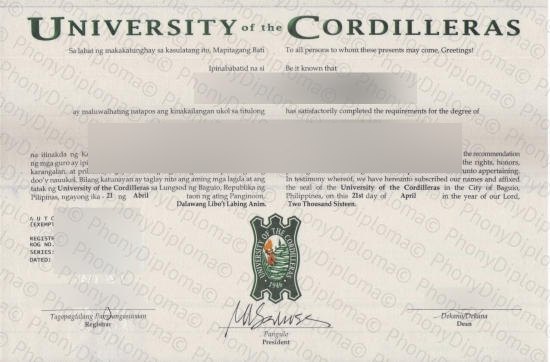 Philippines University Cordilleras · Philippines