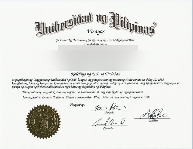 Philippines University of the Philippines in Tagalog · Philippines