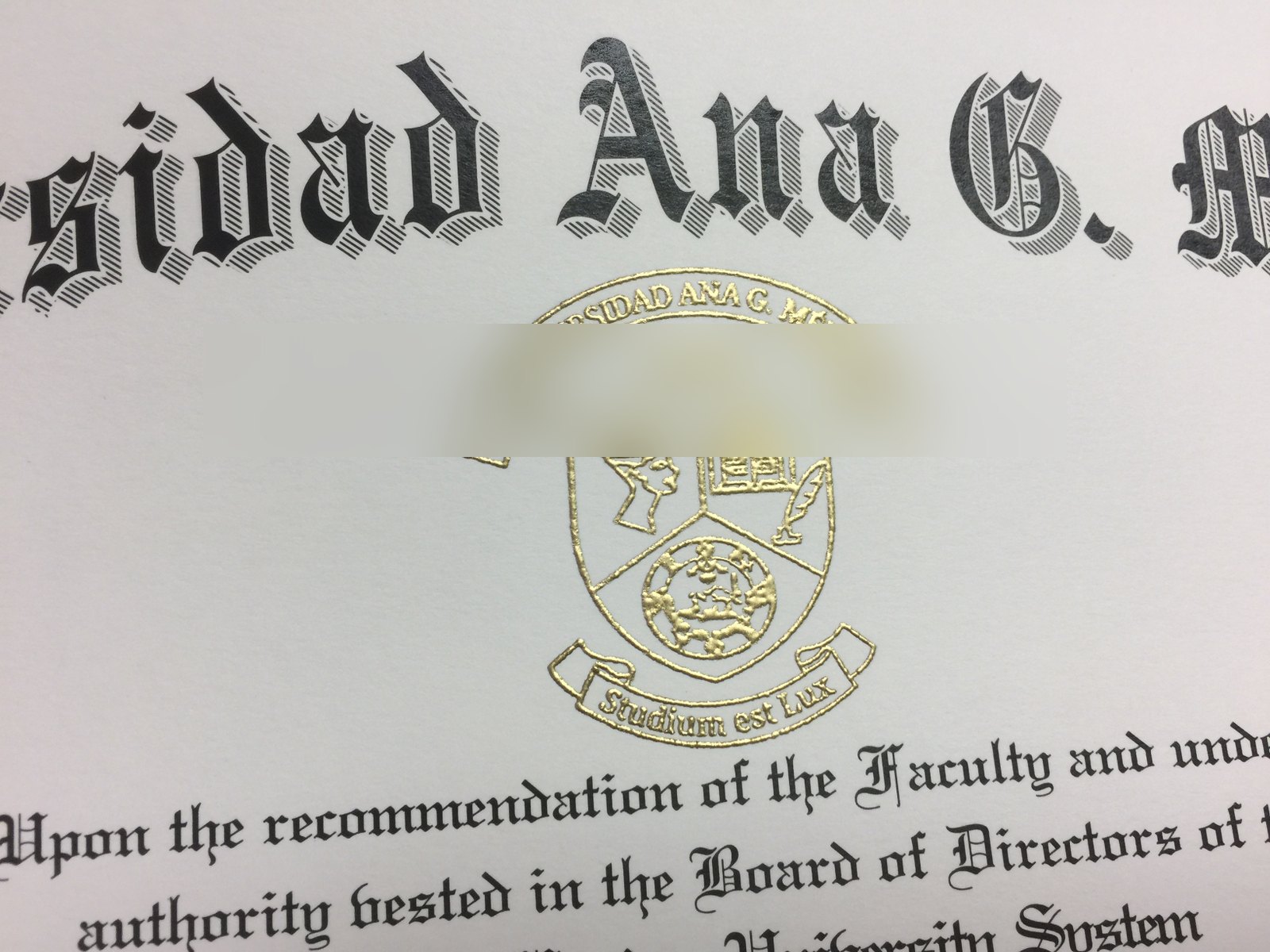 Puerto Rico Universidad Ana G Mendez seal · Puerto Rico