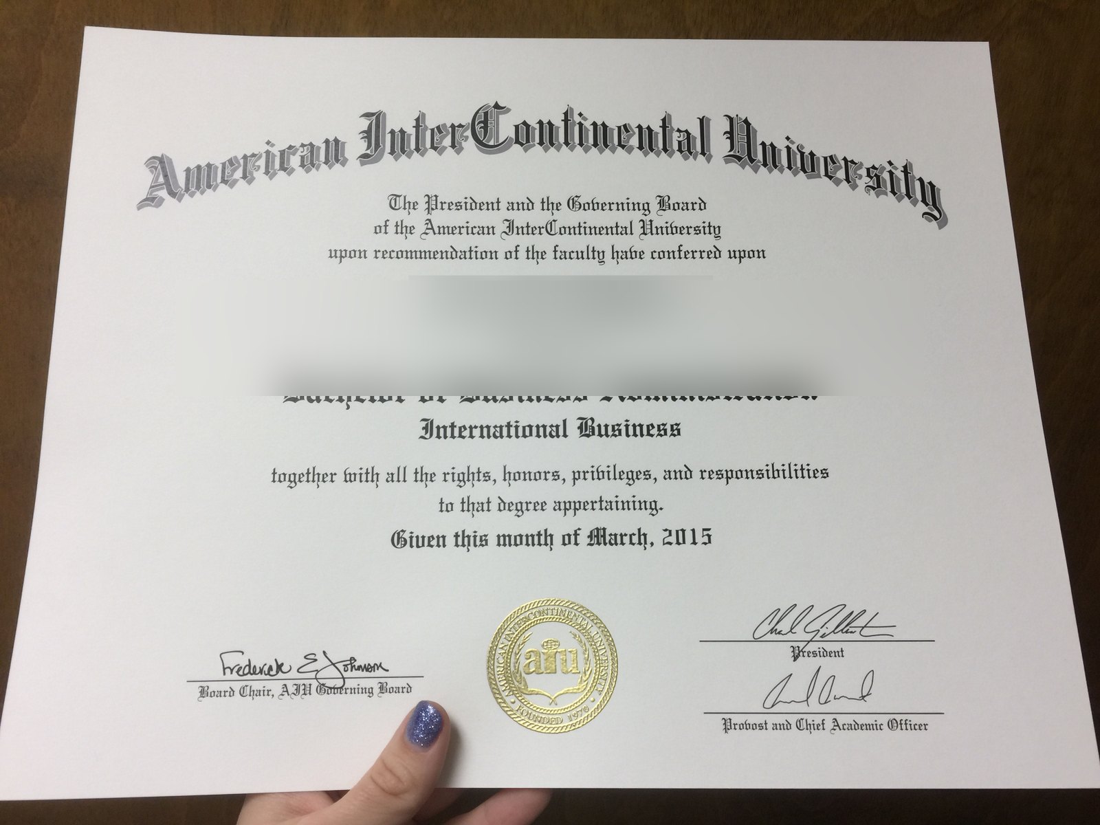 American InterContinental University · United States