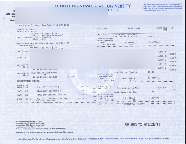 Middle Tennessee State University · United States