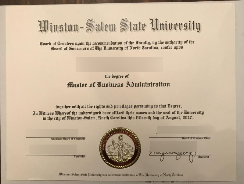 Diploma example